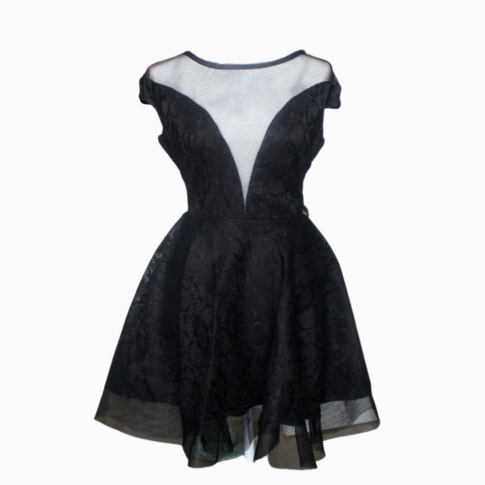 Mini Fit and Flare Dress